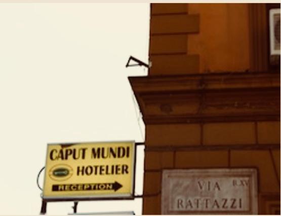 Hotel Caput Mundi Roma Exterior foto